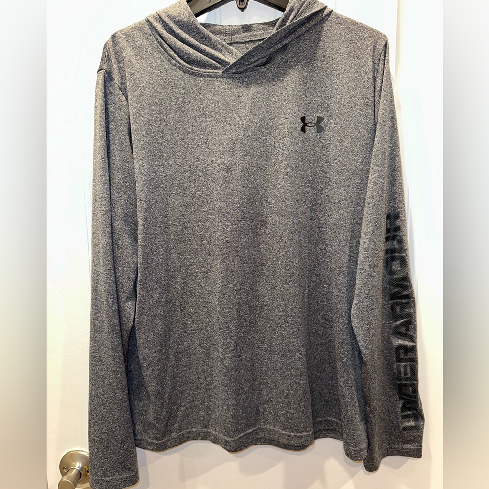 Youth Boys Under Armour Long Sleeve Hooded Shirt